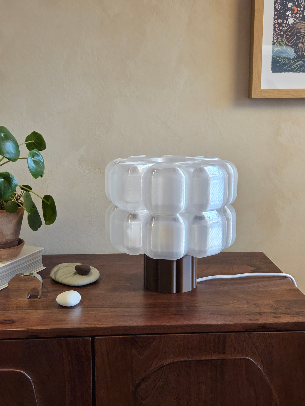 Mellow Table Lamp - Espresso Glossy