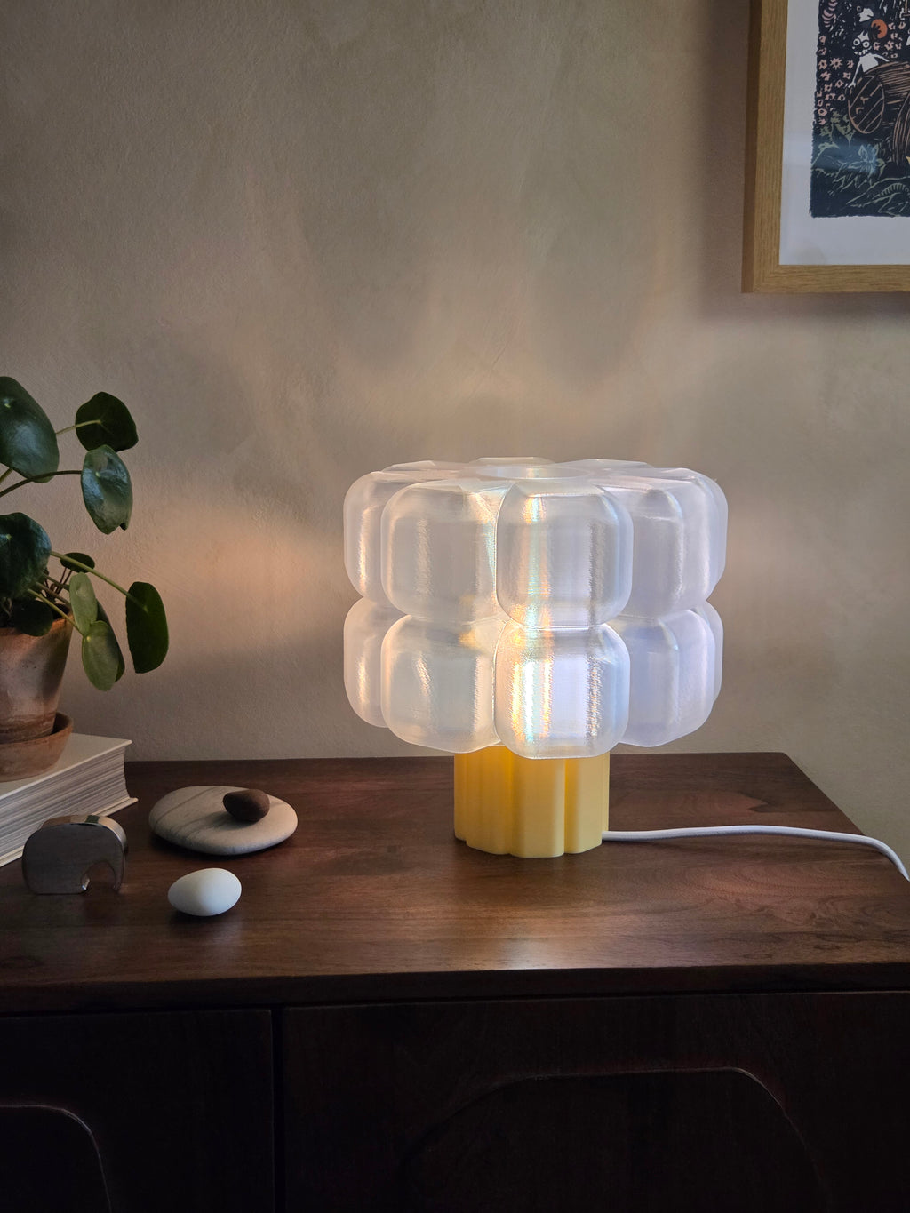 Mellow Table Lamp - Whipped Butter Glossy